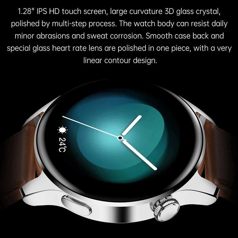 2022 New Smart Watch Men Waterproof Sport Fitness Tracker Multifunction Bluetooth Call Smartwatch Man For Android IOS HUAWEI+BOX