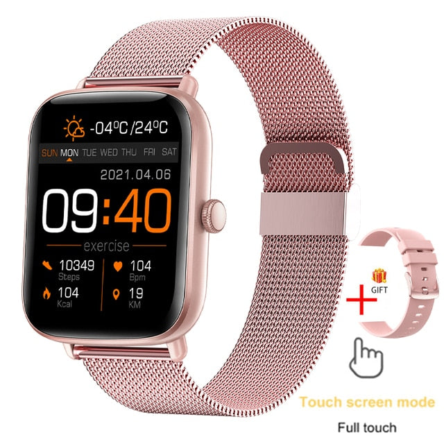 2022 LIGE New Women Smart Watch Heart Rate Monitor Health Sport Watches Life Waterproof Women Smartwatch For Huawei Apple Phone