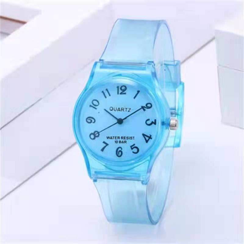 2021 New simple silicone Brand WOKAI Casual Quartz Watch Women Crystal Silicone Watches Relogio Feminino Wrist Watch Hot sale