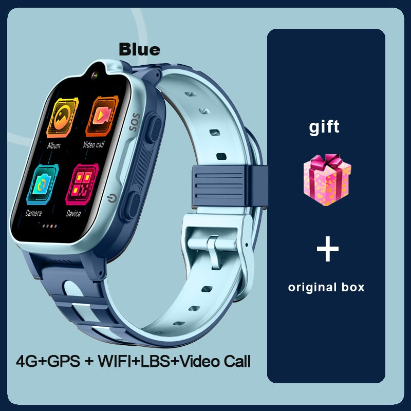 4G Kids Smartwatch Phone GPS Tracker SOS HD Video Call Touch Screen IP67 Waterproof Call Back Children Smart Phone Watch K15 K9
