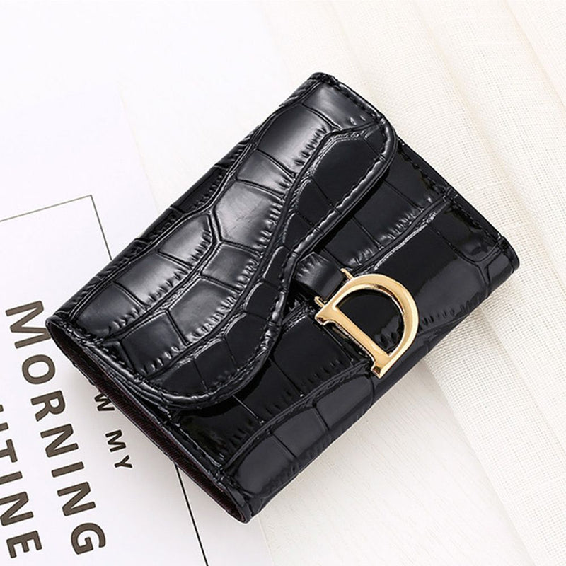 Luxury Women Card Holder Short Wallet Mini Women&