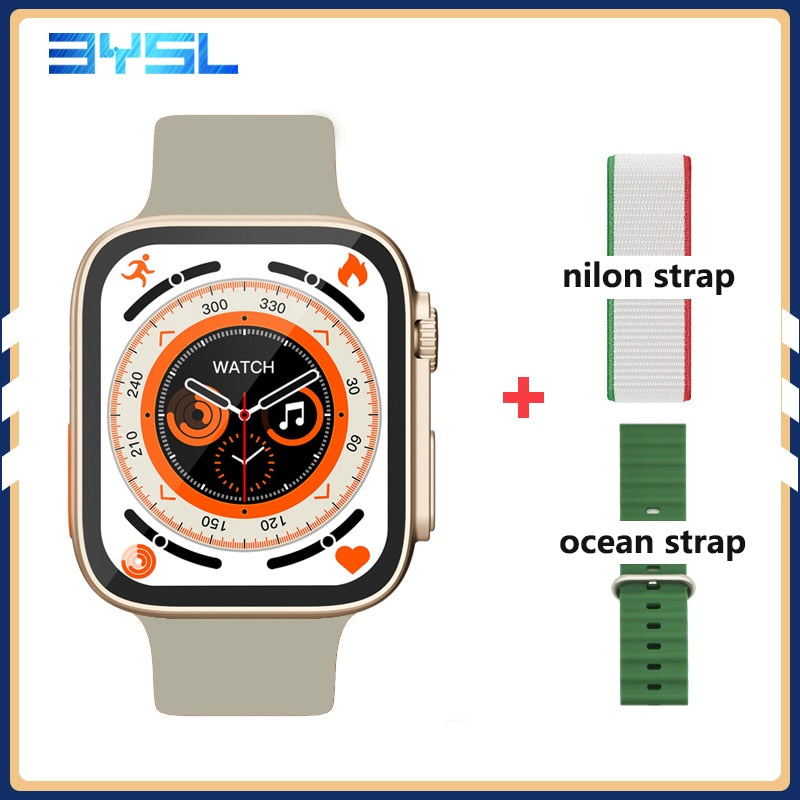 49mm Smart Watch 8 Ultra Smartwatch 1.99&quot; Men Women Heart Rate Bluetooth Call Waterproof Wireless Charging PK DT8 Ultra W68 HW8