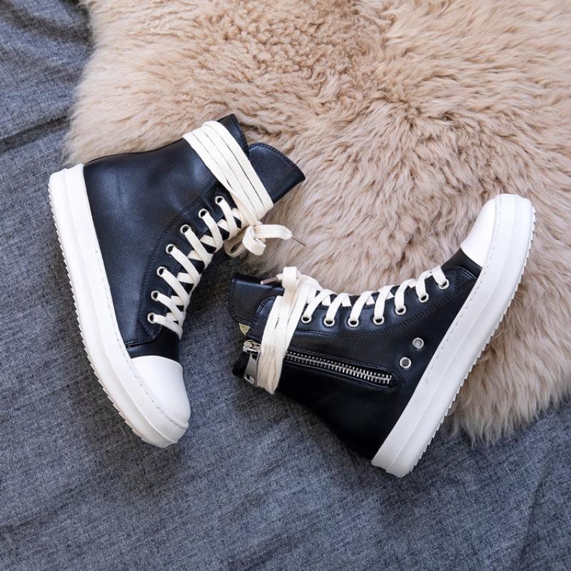 2021 Fashion Women Black Sneakers 44 Chaussure Femme Women Sneakers Zipper Canvas Casual Shoes Woman Spring Ladies Shoe