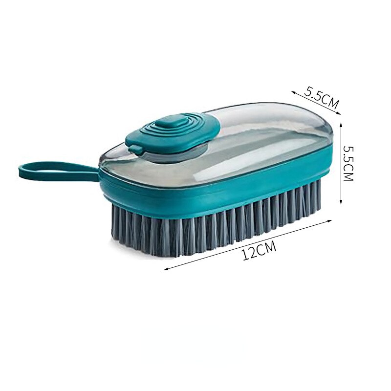 Kitchen Pot Washing Soft Brush Home Soft Brush Multi-functional Liquid Cleaning Brush Laundry Shoe Washing Brush Bristle Tools