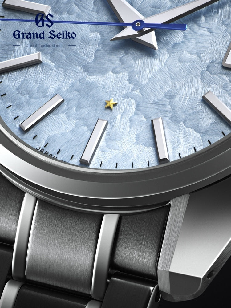GrandSeiko [New product] GrandSeiko crown blue lion Grand Seiko gs limited edition quartz back transparent watch male SBGP017G