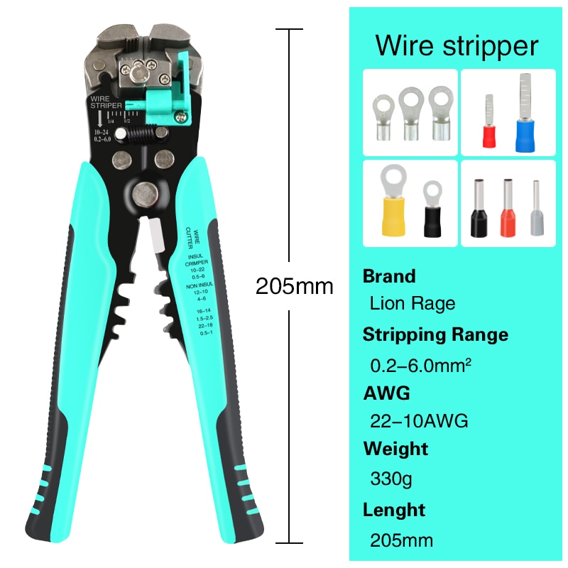 Wire Stripper Tools Multitool Pliers Automatic Stripping Cutter Cable Wire Crimping Electrician Repair Tools
