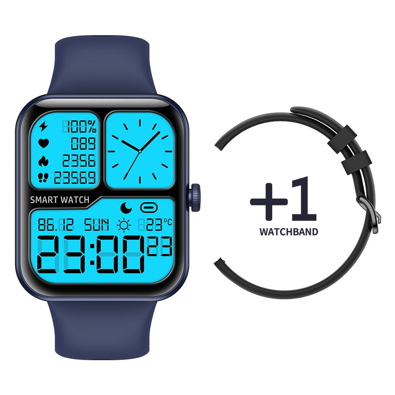 SENBONO 2022 New DIY Watch Face Sport Smart Watch Men 3ATM IP68 Waterproof Heart Rate Monitor Women Smartwatch For Android IOS