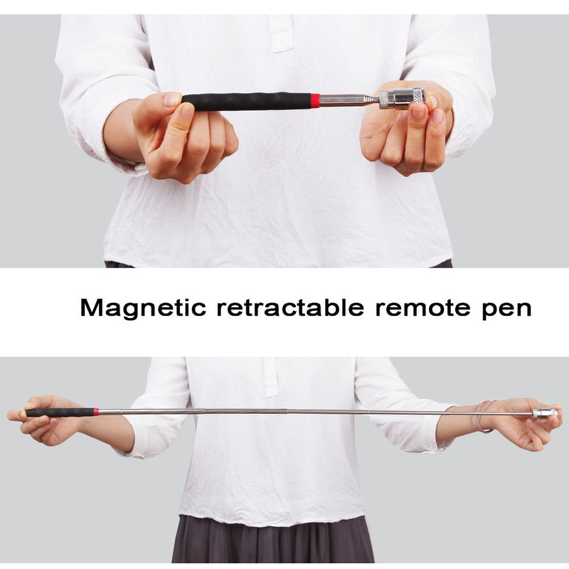 Oauee Mini Portable Telescopic Magnetic Magnet Pen Handy Tool Capacity For Picking Up Nut Bolt Extendable Pickup Rod Stick