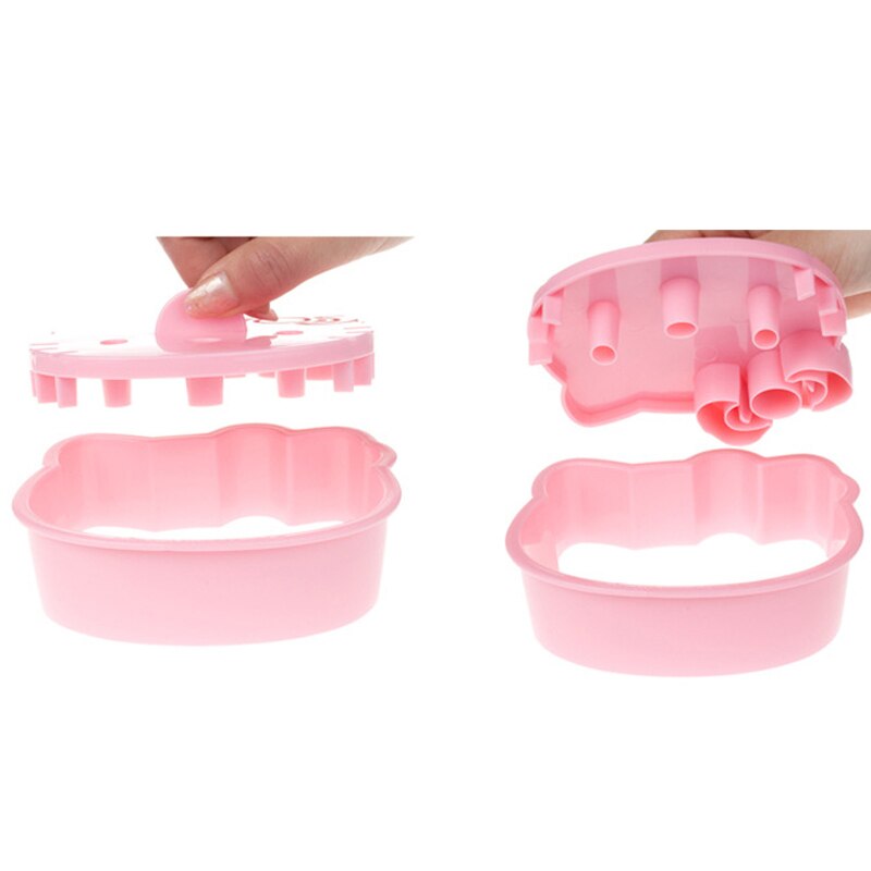 Plastic Animal Cat Kids Sandwiches Cutter And Sealer Sandwiches Mould/Maker Dough/Cookie Cutter Cookie Press Pastry Tools    745