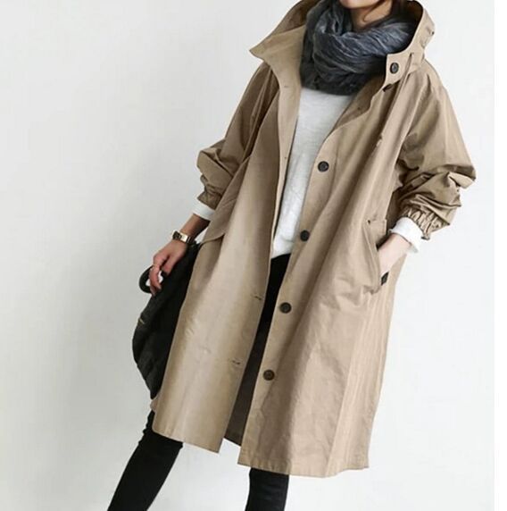 Long Coat Female Autumn Women&