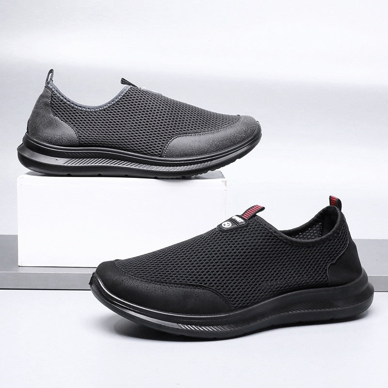 Breathable Men Loafers Slip-on Mens Driving Shoes Summer Causal Shoes New Men&