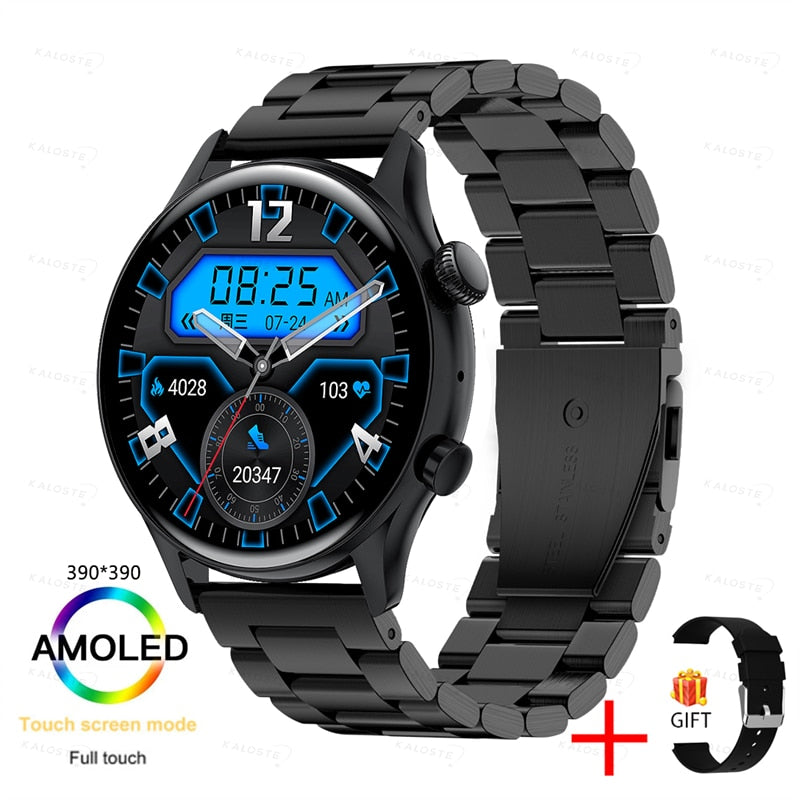 2022 NFC Smartwatch Women AMOLED HD Screen Always Display The Time Bluetooth Call IP68 Waterproof Smart Watch For Samsung Huawei