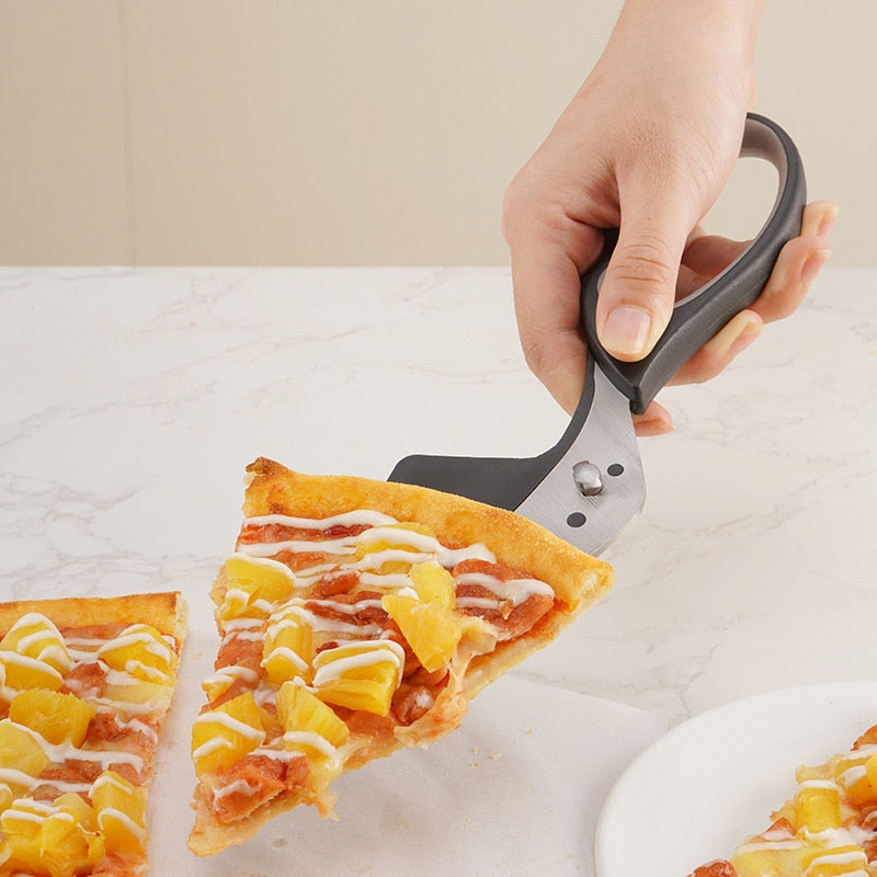 Pizza Scissors Ultra Sharp Detachable Pizza Cutter For Kitchen Pizza Tool 27cm Non Slip Handle Pizza Shovel