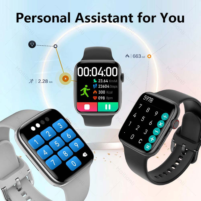 2022 Men Women Smart Watch NFC Door Access Unlock Smartwatch Bluetooth Call Fitness Bracelet Custom Watch Face Wireless Charging