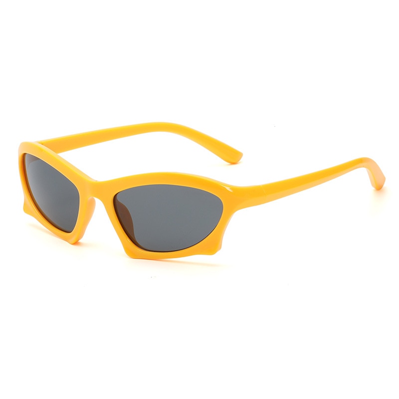 Emosnia Trend Steampunk Sunglasses Goggle Women Men Fashion Sun Glasses Punk Eyewear Female Y2K Mirror Shades Eyeglasses UV400
