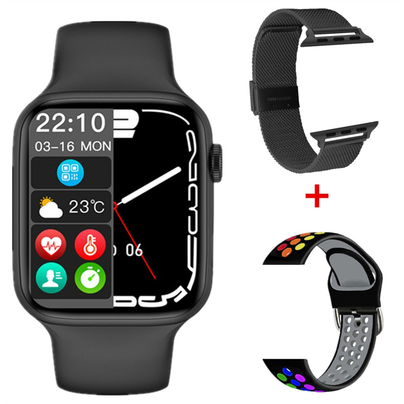 2022 Smart Watch Series 8 NFC Wireless charging Bluetooth Calls Smartwatch Men Women Sport Fitness Bracelet for Apple Watch IWO