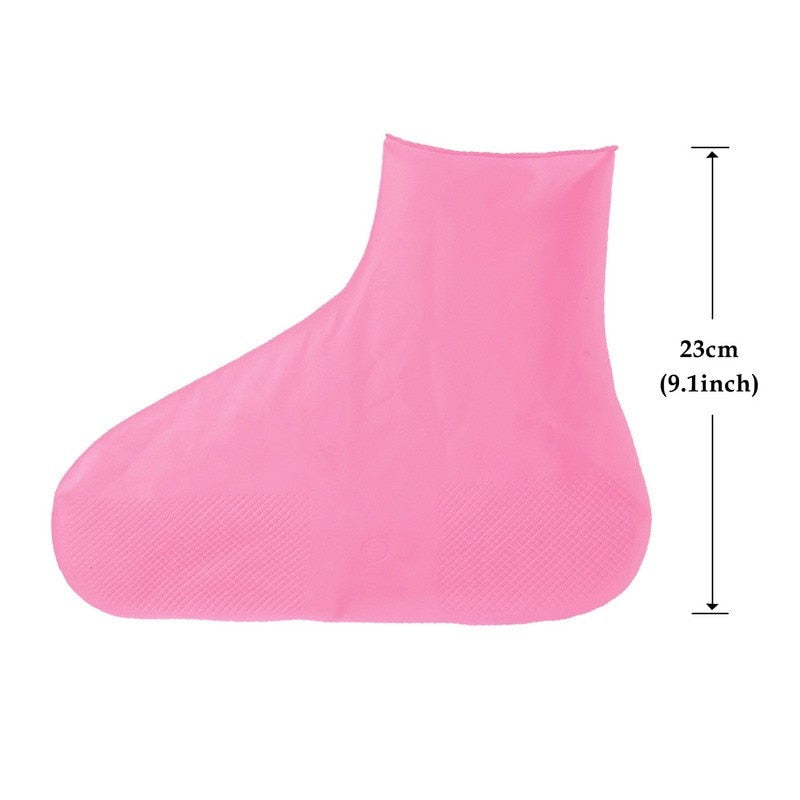 Rain Boots Waterproof Shoe Cover Silicone Unisex Shoes Protectors Waterproof Non-Slip Shoe Covers Reusable Outdoor Rainy Boots