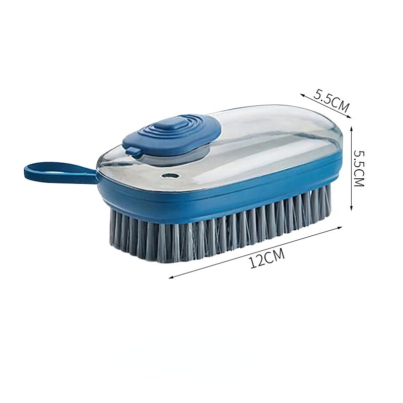 Kitchen Pot Washing Soft Brush Home Soft Brush Multi-functional Liquid Cleaning Brush Laundry Shoe Washing Brush Bristle Tools