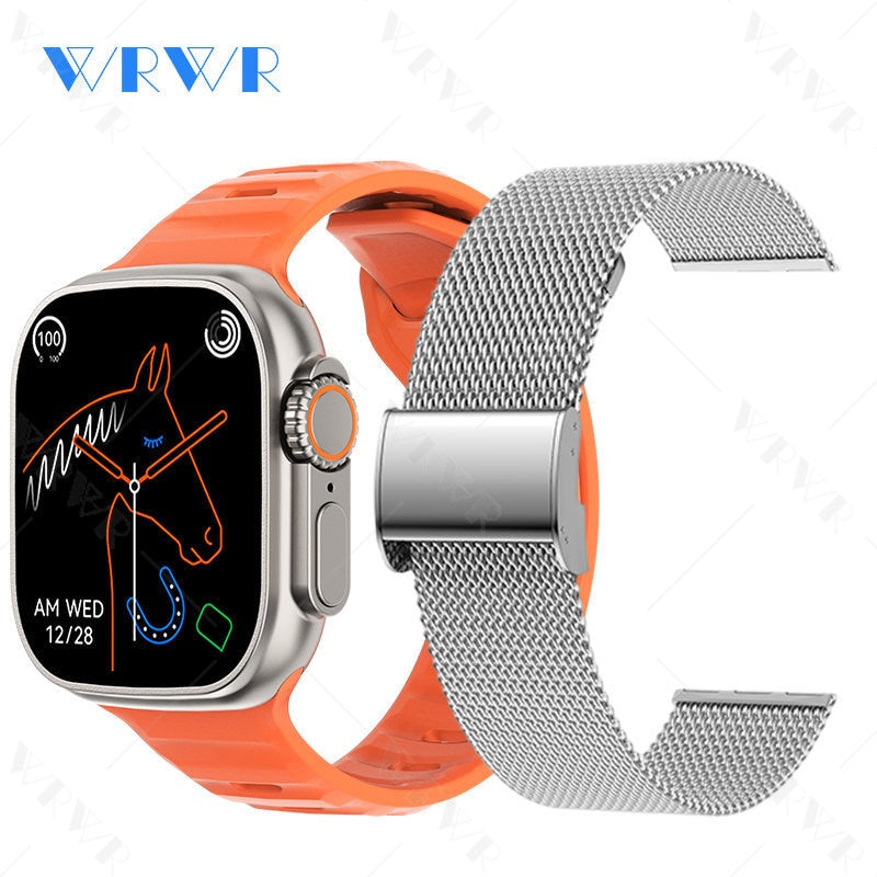 Newest Smart Watch Ultra Series 8 NFC Smartwatch Men Women Bluetooth Calls Wireless Charging Fitness Bracelet 2 Inch HD Screen