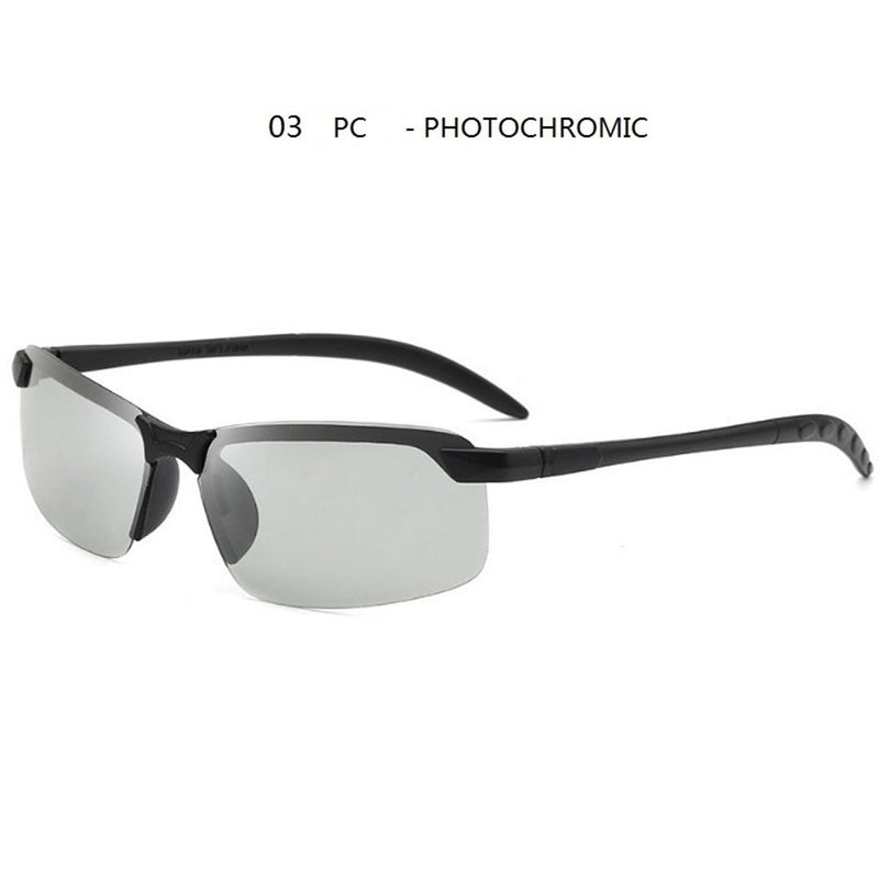 Photochromic Sunglasses Men Polarized Driving Chameleon Glasses Male Change Color Sun Glasses Day Night Vision Driver&