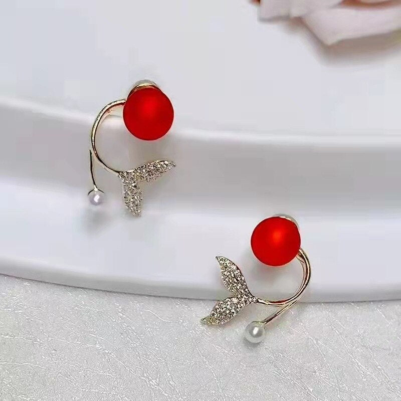 Creative Irregular Flower Basket Dangle Earrings for Women Gold Metal Stereoscopic Exaggerated Drop Earring Pendientes Brincos