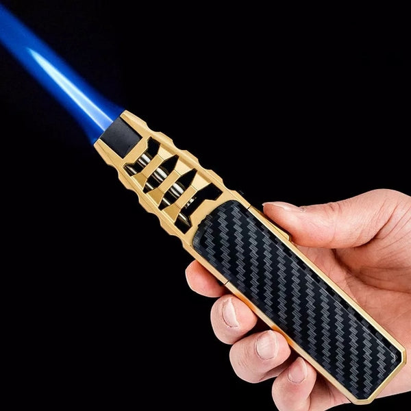 2022 Kitchen BBQ Cigar Big Jet Flame Fire Torch Outdoor Camping Lighter Mans Tools Without Butane Gas