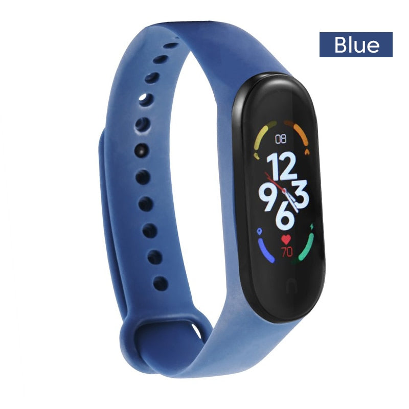 Olaf M7 Smart Watch Men Women Smartwatch Fitness Bracelet Heart Rate Fitness Tracking Miband Smart Band Watches Mi Band Watches