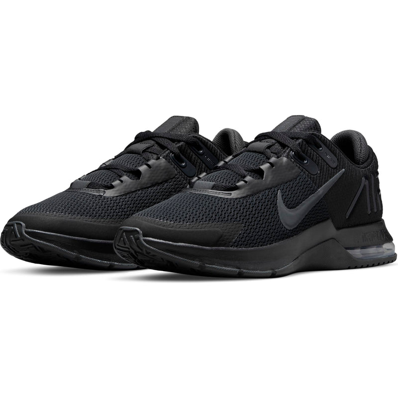 Original Nike Air Max Alpha Trainer 4 Male Sports Shoes-Black CW3396-002