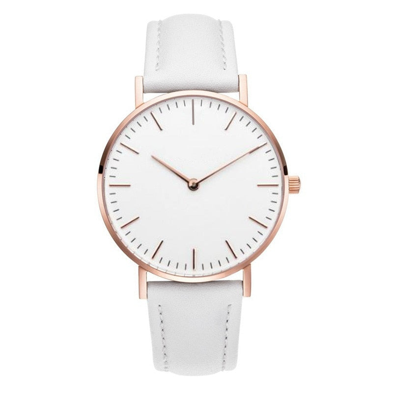 Luxury Rose Gold Watch Women Bracelet Watches Top Brand Ladies Casual Quartz Watch Steel Women&