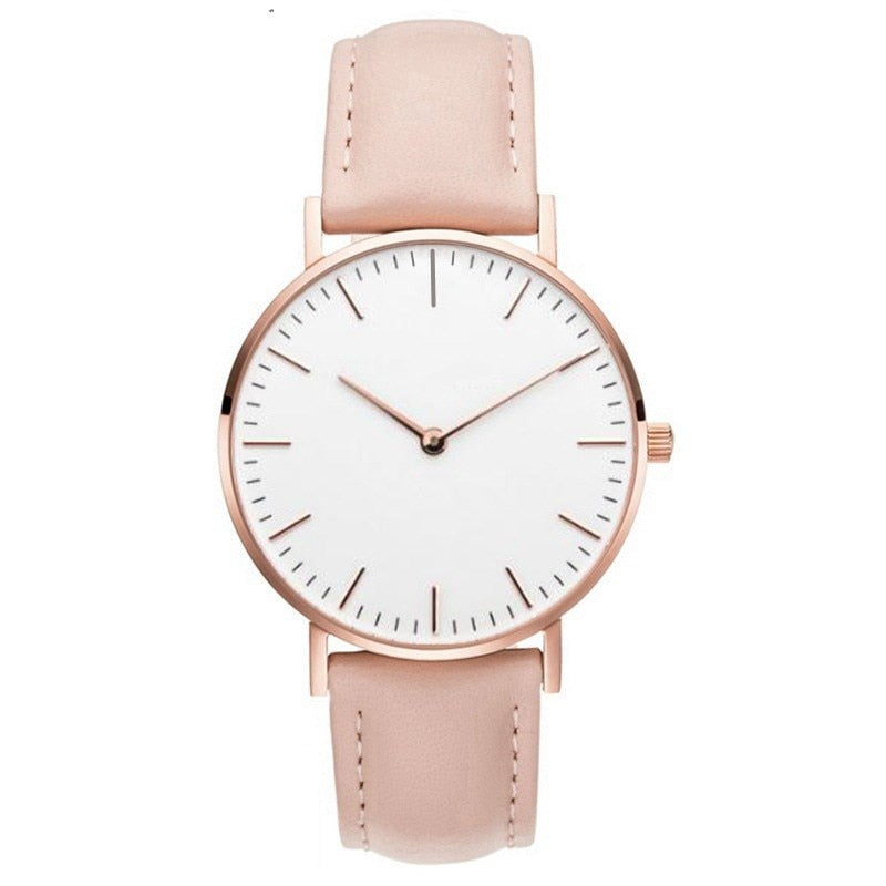 Luxury Rose Gold Watch Women Bracelet Watches Top Brand Ladies Casual Quartz Watch Steel Women&