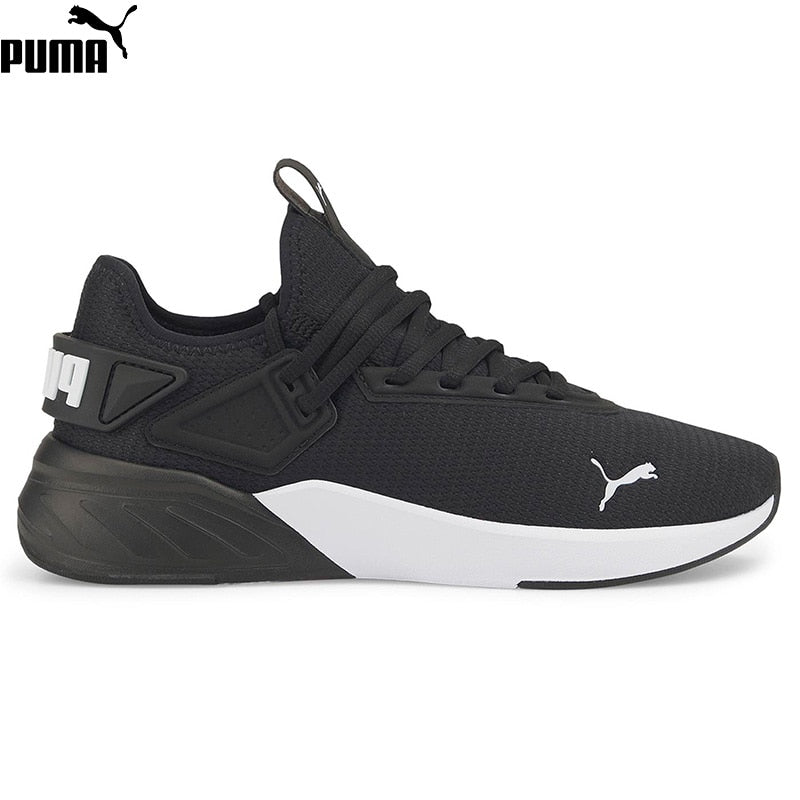 Original Puma Amare Unisex Black Running Sport Shoe 37620905